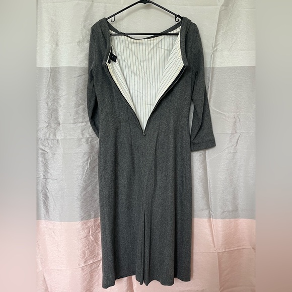 Marc Jacobs Grey Pencil Dress Size 8 - Picture 6 of 6